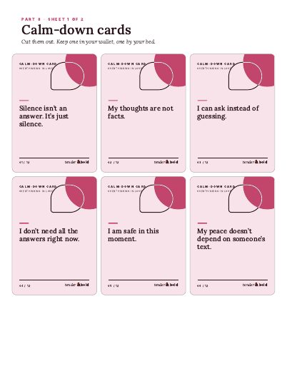 Inside page preview of Overthinking in Love